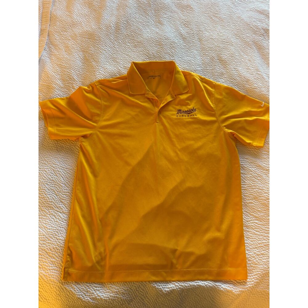University of Minnesota Baseball Nike Polo Shirt Men’s‎ Size XL